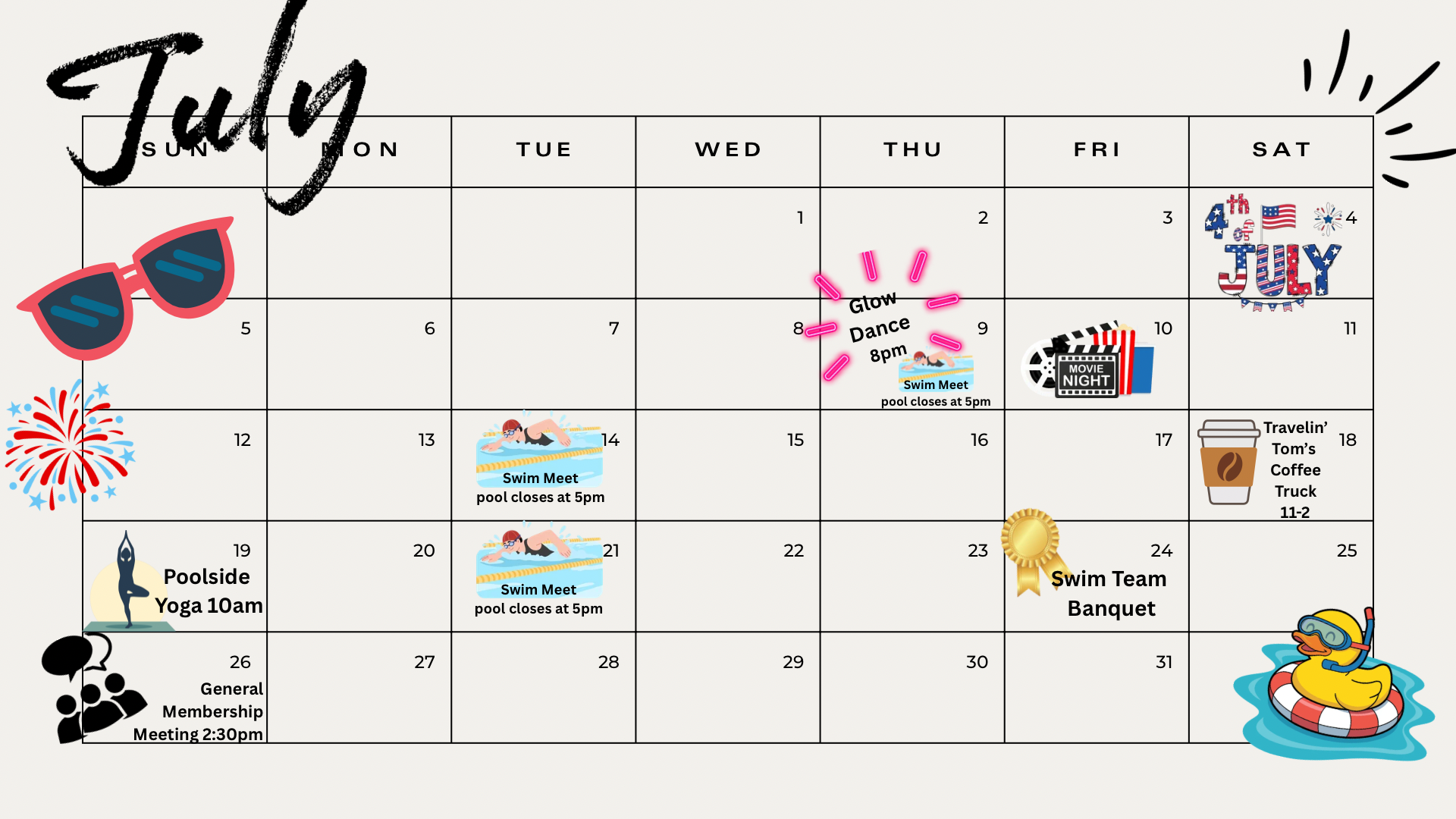July